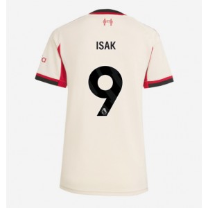 Fotbalové Dres Liverpool Alexander Isak #9 Dámské Venkovní Oblečení 2025-26 Krátký Rukáv
